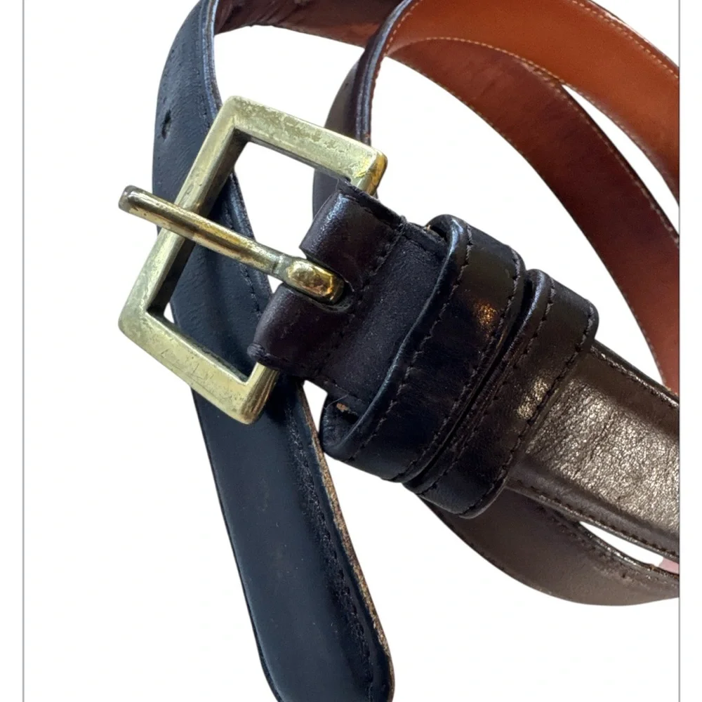 Vintage Coach Men’s leather belt size 40